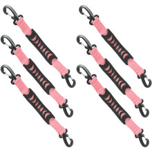 6PCS Skateboard Towing Straps Breathable Anti Leash-Pink