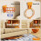 Foldable Indoor Training Basketball rings Space Saving Wall 4