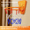 Foldable Indoor Training Basketball rings Space Saving Wall 2