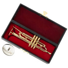 Premium Brass Gold Saxophone Model Detailed Replicas Home-12cm
