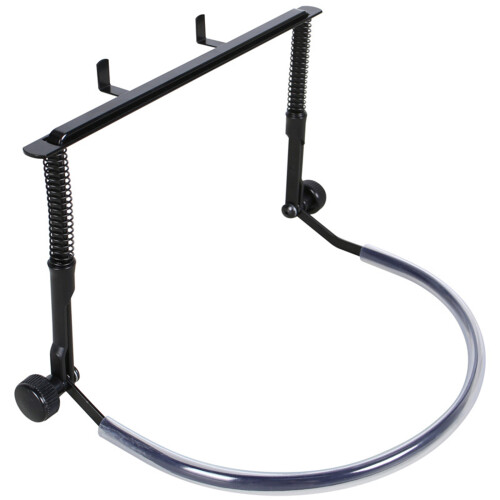 24 Hole Harmonica Holder Neck Support Rack Adjustable-Black