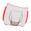 7x7ft Baseball Practice Net Nylon Baseball Replacement Net for 1