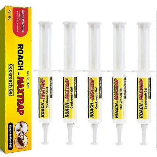 (5pcs)Cockroach Gel Bait, Cockroach Bait Gel, Cockroach Roach Killer, Professional Cockroach Control Gel