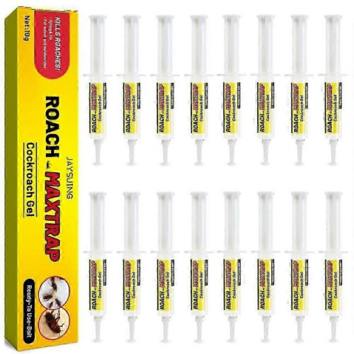 (16pcs)Cockroach Gel Bait, Cockroach Bait Gel, Cockroach Roach Killer, Professional Cockroach Control Gel