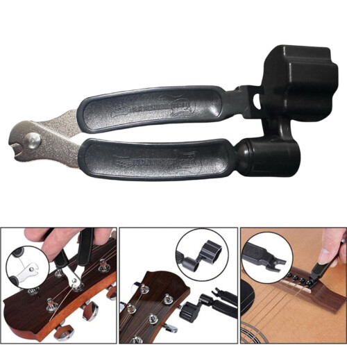 Guitar String Cutter and Bridge Pin Puller Guitar Tool for 1