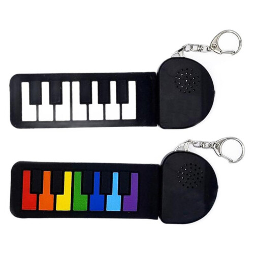 Foldable Silicone Electronic Piano Hand Roll-Rainbow mini piano 1