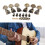6Pcs Metal Guitar Tuning Key Machine Head String Tuners Guitar 5