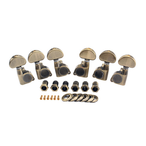 6Pcs Metal Guitar Tuning Key Machine Head String Tuners Guitar