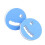 High Density Floating Handle for Swimming Strength-Light blue 1
