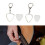 Durability Magnetic Pick Storage Box-Triangular keychain 6