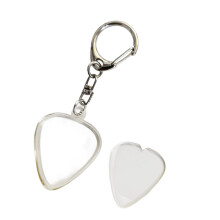 Portable Guitar Accessory Organizer-Heart shaped keychai