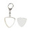 Durability Magnetic Pick Storage Box-Triangular keychain 1