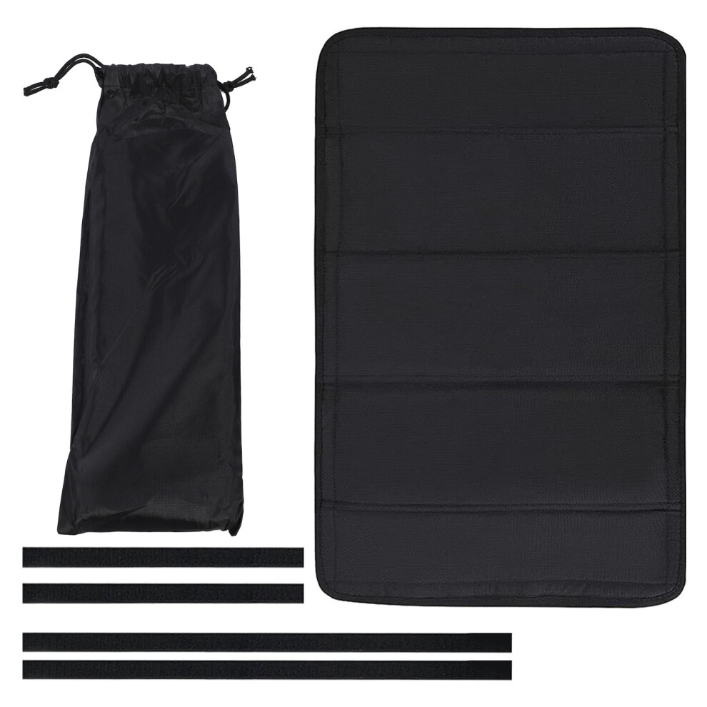 64 X 41Cm Rv Door Window Sunshade Privacy Black 8320539911823
