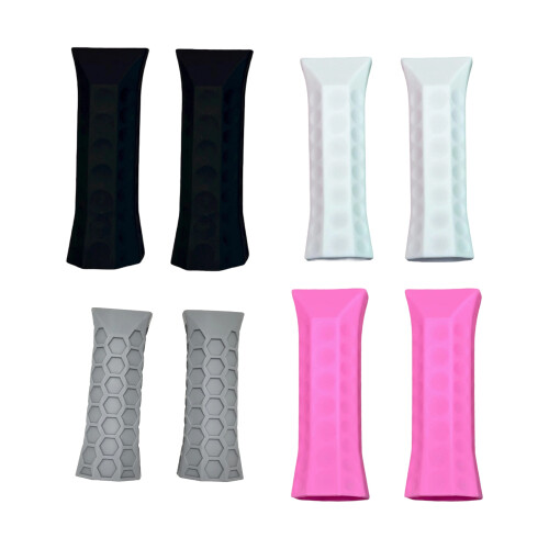 Universal Silicones Racquet Handle Cover Sweat Absorption-Red 1