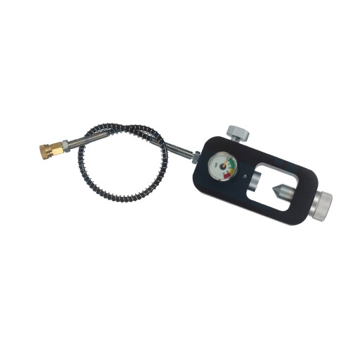 Scubas Diving Tanks Refill Adapter Diving Oxygen Cylinder-Black