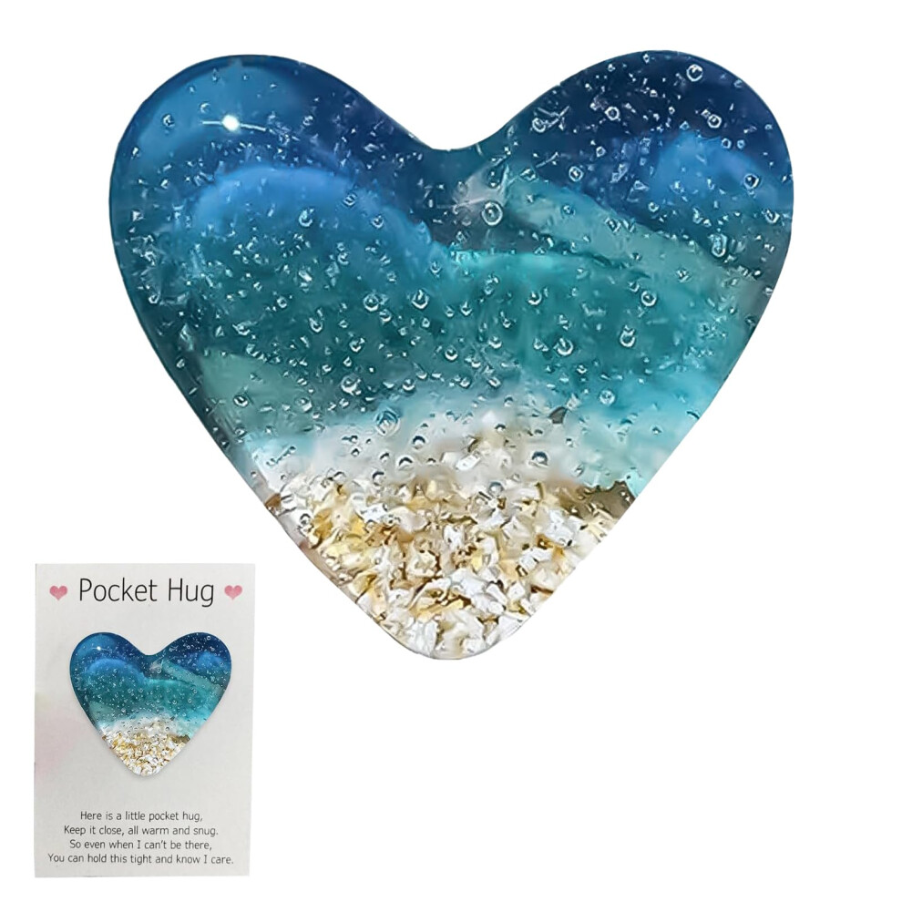 Pocket Hug Hearts Gift Set, Thinking of You Keepsake, Friendship Birthday Gift for Women, Good Luck Wedding Decor
