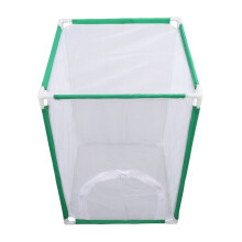 Decorative Butterfly Mesh Cage with Aesthetic Green Plant Scenery