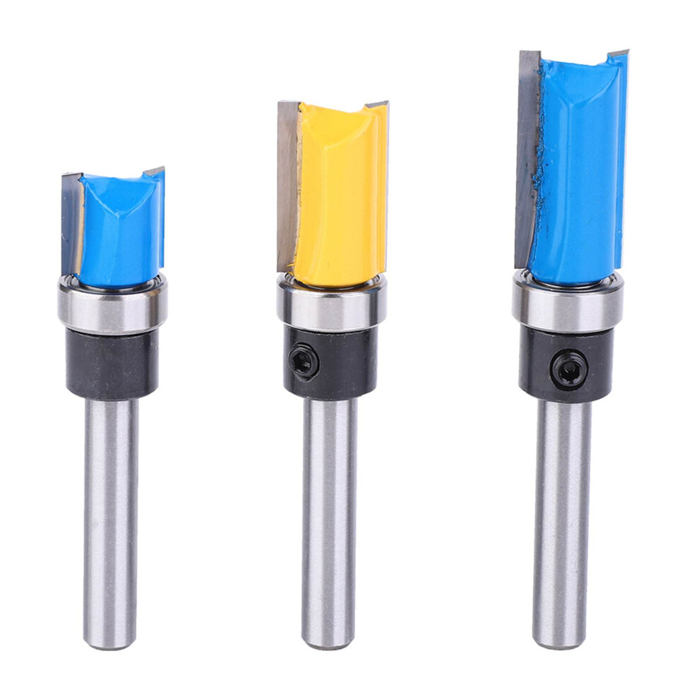 3PCS 1/4in Shank Woodworking Milling Cutter Router