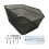 Rear Bike Basket Rust Resistant Large Capacity 1