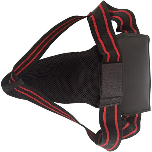 Groin Protector for Boxing and Martial Arts Training, Jockstrap Abdominal Support for Men, Black, Size Medium 2