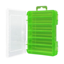 Tackle Box Multi Compartment Double Side Fishing Lures Baits Hooks Storage Container Case for Easy Organization