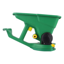 Hand Spreader Fertilizer Dispenser 1.5L, 5 Gear Manual Seeder for Backyard Gardening, Reusable Planting Tool