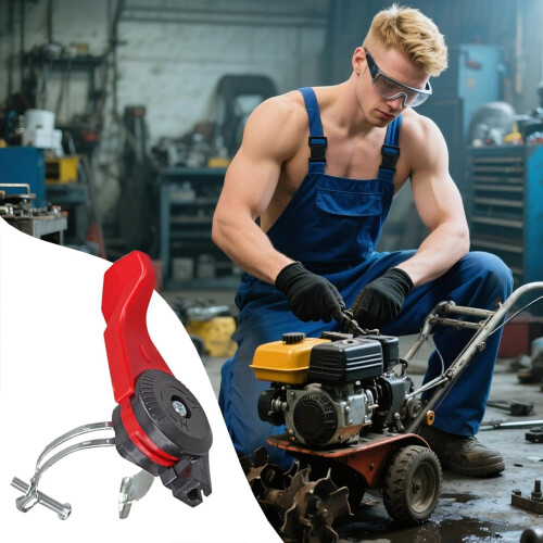 Throttle Cable Control Lever Assembly for Micro-Tiller and Road Cutter - Replacement Accelerator Cable Switches, Durable Design 1