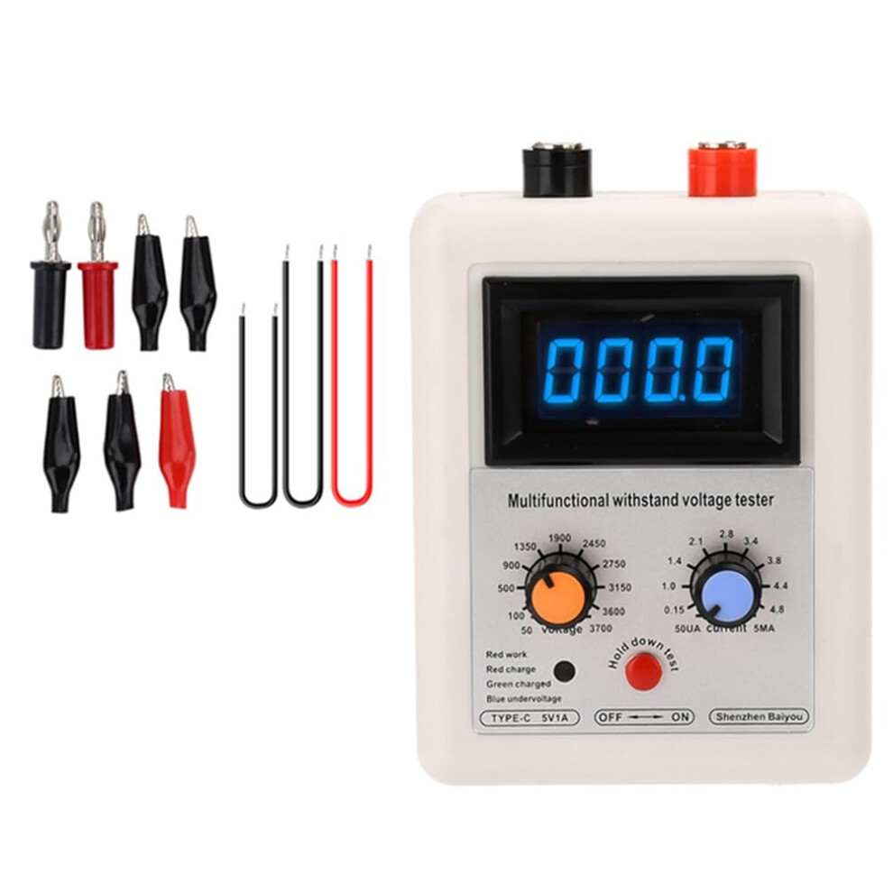 Igbt Voltage Transistor Tester Dc 50-3700V, Diode And Mosfet Tester With Led Display And High Withstand Voltage 6447073474071