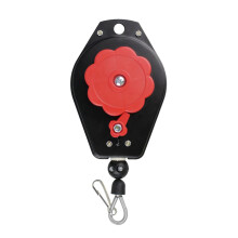 Spring Balancer Tool 0.6-2kg/1.5-3kg Load Capacity Retractable Positioner for Kitchen and Assembly Line Use, Black