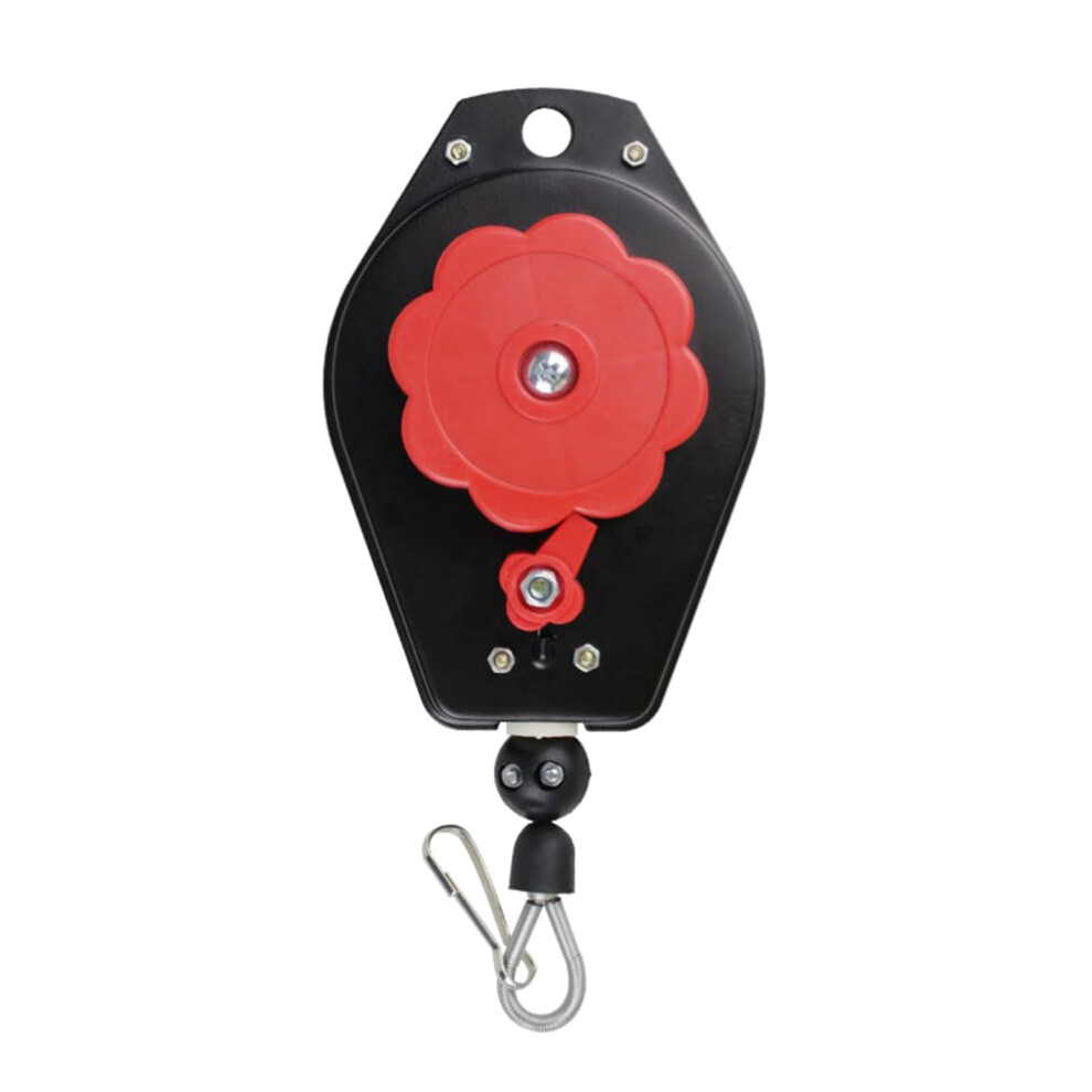 Spring Balancer Tool 0.6-2Kg/1.5-3Kg Load Capacity Retractable Positioner For Kitchen And Assembly Line Use, Black 6038364154491