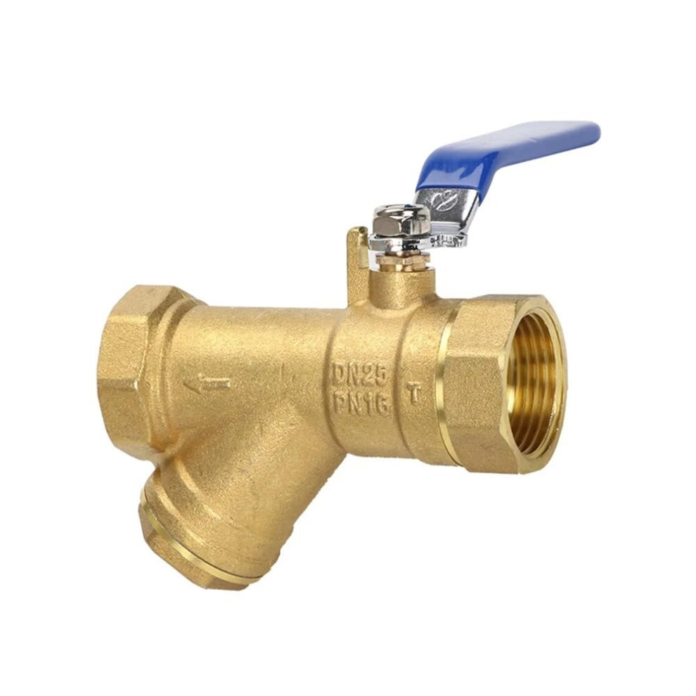 Bsp Female Inline Y Mesh Strainer 1/2" 3/4" 1" 1-1/4" 1-1/2" 2" Brass Filter Valve With Handle Dn20 6447073474149
