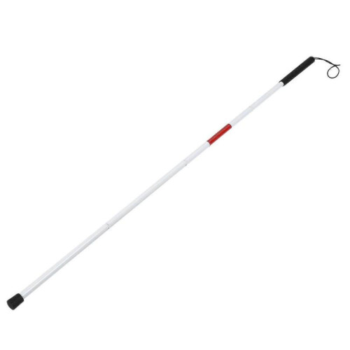 Folding Aluminium Blind Walking Stick Crutch Cane for Visually Impaired 2