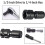 Impacts Wrenches Adapter 0.5 Inch Square to 1/4 Inch Hexagonal Shank for Quick Tool Conversion and Screwdriver Bit Efficiency 4