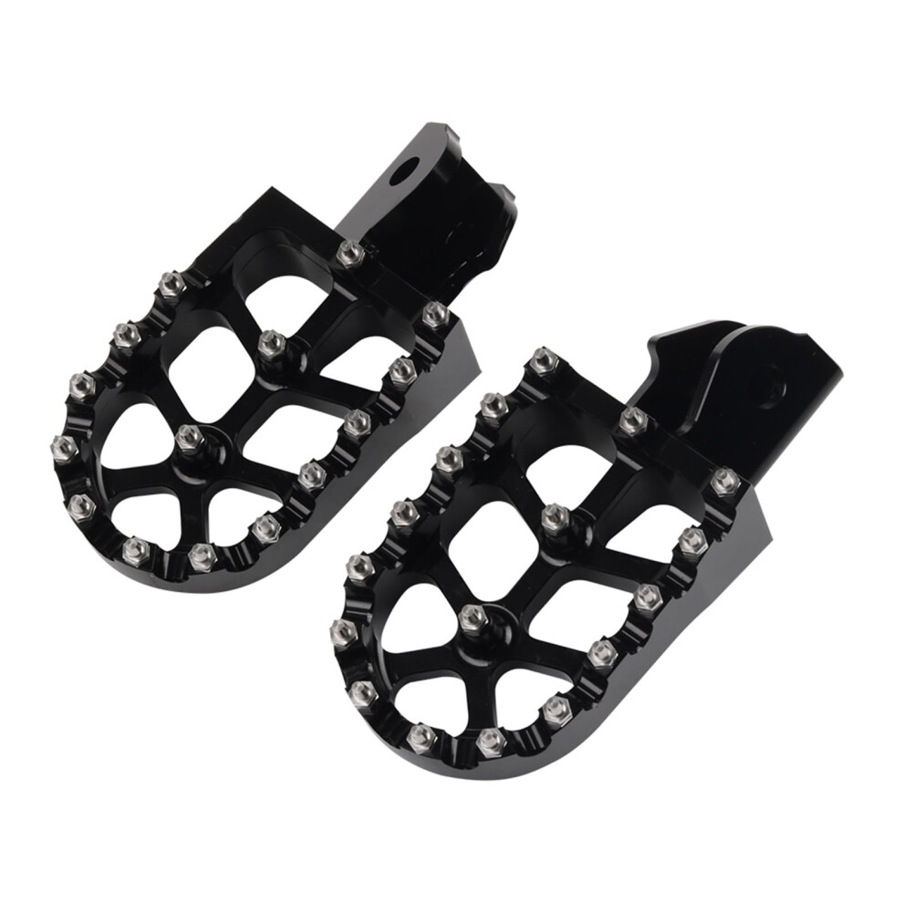 Foot Peg Brackets For Crf150f Crf230f Crf150 Crf230 2003-2023 Footrest Accessories Compatible With Honda Models Black 9084446762266