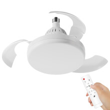 Ceiling Fans with Lights Dimmable 52 Inch Noiseless Retractable Design for Bedroom Kitchen Apartment Hotel
