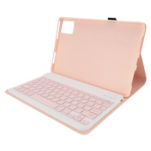 11 Zoll Rosé Slim Bluetooth Tastaturhülle mit Stifthalter für Tab M11 2024