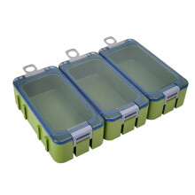 3Pcs Portable Tackle Box Organizers for Fishing Hooks and Baits, Luminous Storage Boxes for Outdoor Fishing Gear