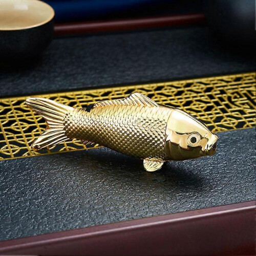 (Black Carp) High Power Windproof Jet-Flame Lighter Outdoor Camping Refillable Reusable for Desk Decor 2