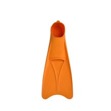 Outdoor Swim Training Fins Comfortable Long Snorkeling-Orange L