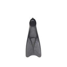 Outdoor Swim Training Fins Comfortable Long Snorkeling-Black M