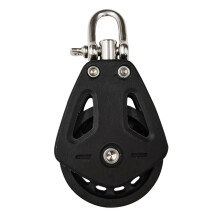 Corrosions Resistant Swivels Pulley Block with Frame Single