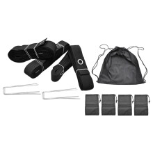 Beach Volleyball Courts Boundaries Line Kits Beach-Black