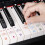 Clear Music Learning Stickers Reusable Training Tool with-Black 6