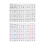 Clear Music Learning Stickers Reusable Training Tool with-Black 2