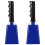 Cowbell with Handle Noise Maker Cheering Bells School-Blue 4