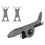 Silicone Violin Bows Grip Corrector Finger Training Tool-Gray 1