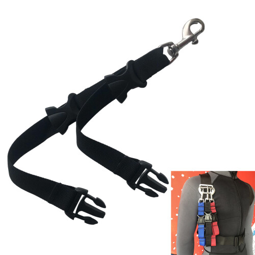 Quick Detaching Scubas Gear Fastener Quick Releasing Fin-Black 2