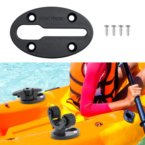 2set Kayak Low Profile Track Slide Track-12 inch guide rail 2