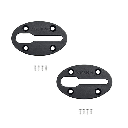 2set Slide Track Rail Bracket Kayak-3 inch guide rail