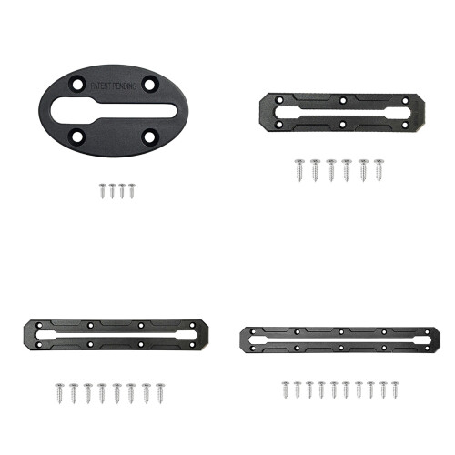 2set Slide Track Rail Bracket Kayak-3 inch guide rail 1
